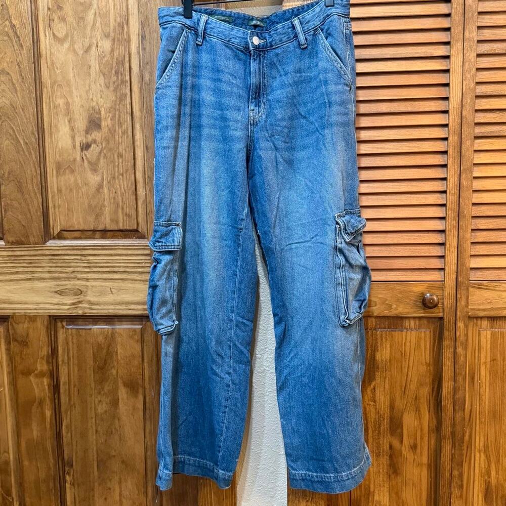 Wild fable blue cargo jeans